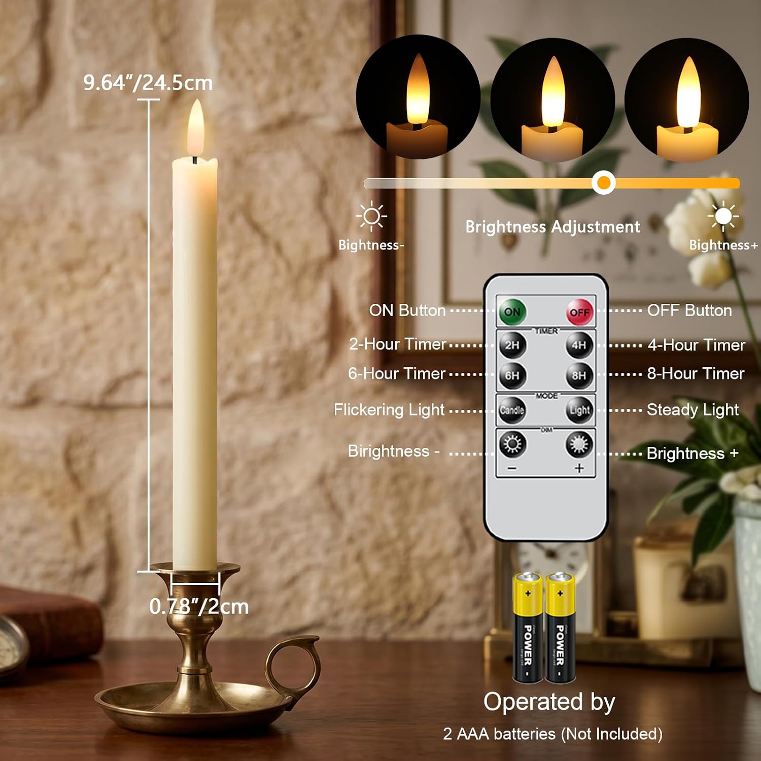 Flameless Lights on a Timer